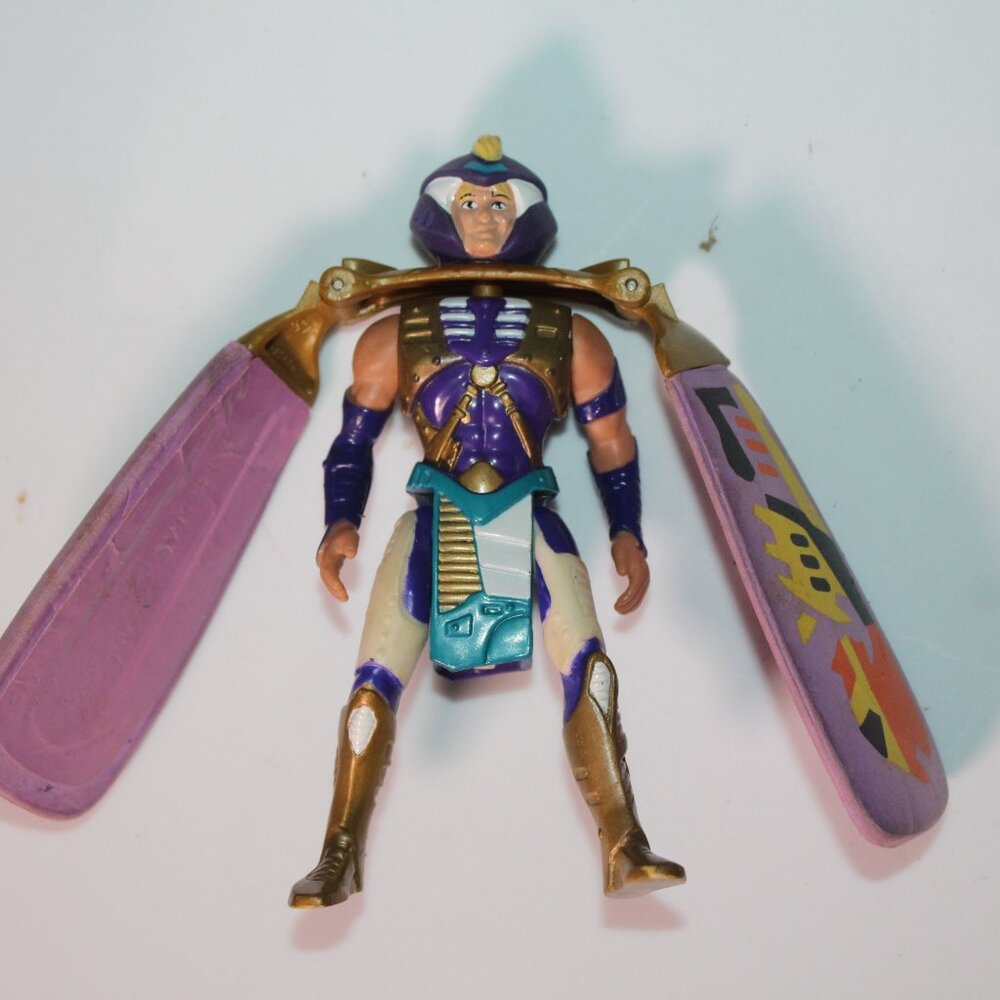 RARE 1995 Peak 4.75" Galoob LGTI Action‎ Figure Dragon Flyz *TY
